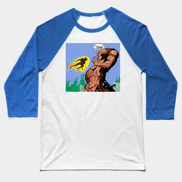 Altered Beast Baseball T-Shirt by DougSQ